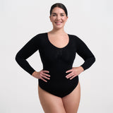 Naadloze Corrigerende Bodysuit met Lange Mouwen