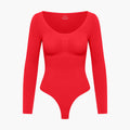 Naadloze Corrigerende Bodysuit met Lange Mouwen.