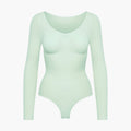 Naadloze Corrigerende Bodysuit met Lange Mouwen.