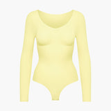 Naadloze Corrigerende Bodysuit met Lange Mouwen