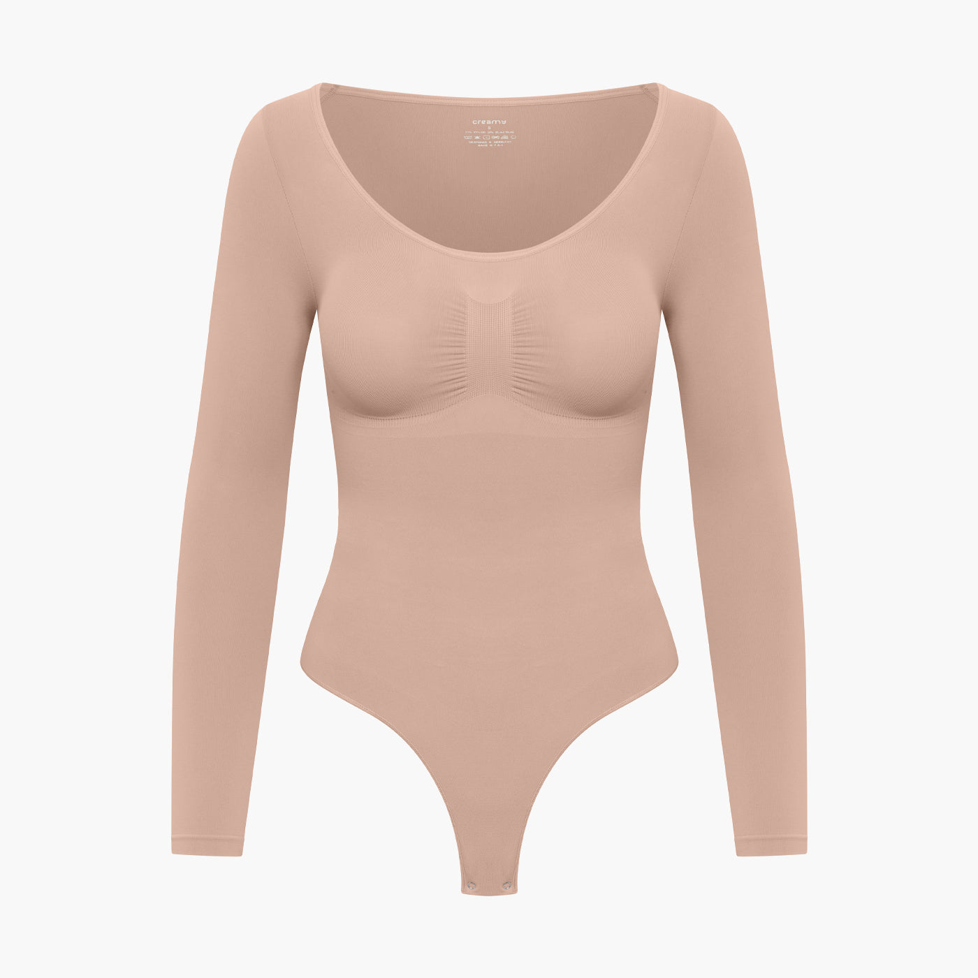 Naadloze Corrigerende Bodysuit met Lange Mouwen
