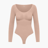 Naadloze Corrigerende Bodysuit met Lange Mouwen