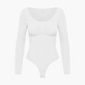 Naadloze Corrigerende Bodysuit met Lange Mouwen.