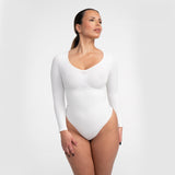 Naadloze Corrigerende Bodysuit met Lange Mouwen