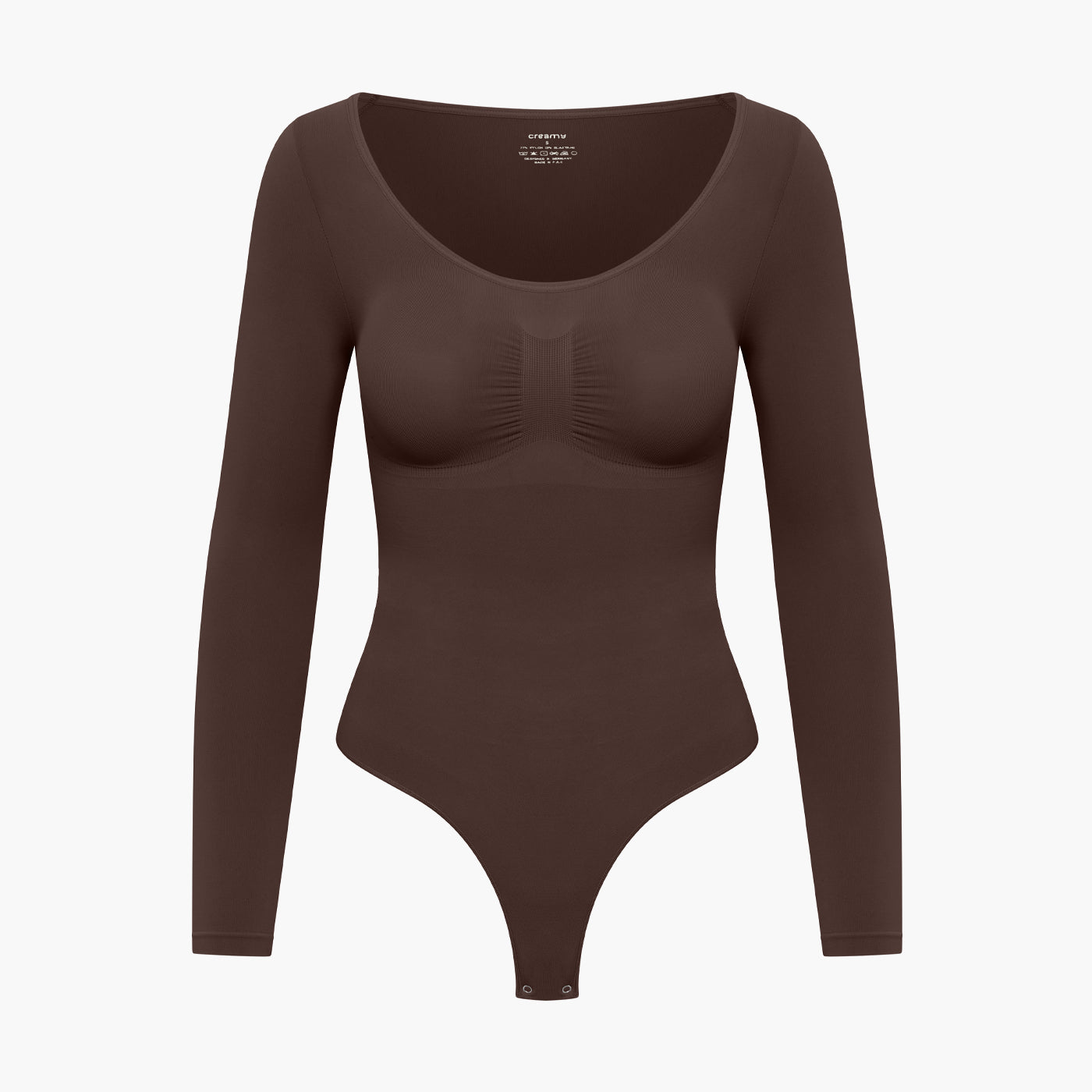 Naadloze Corrigerende Bodysuit met Lange Mouwen