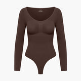 Naadloze Corrigerende Bodysuit met Lange Mouwen