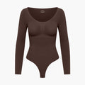 Naadloze Corrigerende Bodysuit met Lange Mouwen.