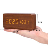 Digitale LED Wekker met Temperatuurweergave