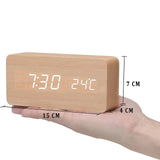 Digitale LED Wekker met Temperatuurweergave