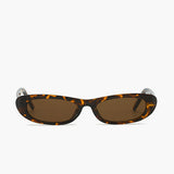 Smalle Schildpad Zonnebril voor Retro en Trendy Look
