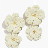 Bloem Oorbellen Statement voor Elegante en Zomerse Look.