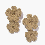 Bloem Oorbellen Statement voor Elegante en Zomerse Look.
