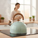RVS Fluitketel 3 Liter – Groen