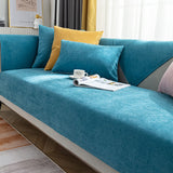 Beige Bankhoes met Fijne Geweven Structuur