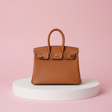 Elegante Handtas met Dubbele Gesp en Luxe Afwerking