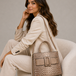 Designer Handtas in Croco Stijl – Chique en Praktisch voor Vrouwen.