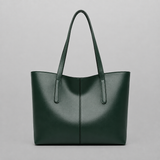 Zwarte Dames Shopper met Lange Handvatten