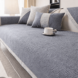Bankhoes met Gewatteerd Patroon – Beige