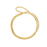 Fijne Gouden Armband met Meerdere Lagen voor Elegante Look