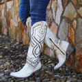 Cowboy Laarzen met Studs en Vintage Design.