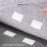 Antislip Stickers voor Bankhoes – Wit