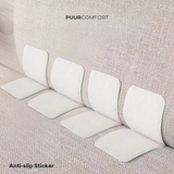 Antislip Stickers voor Bankhoes – Wit