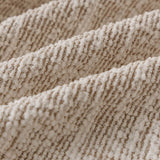 Elastische Teddy Bankhoes – Beige