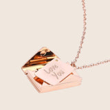 Envelope Ketting met Hanger voor Romantische en Elegante Look