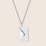 Envelope Ketting met Hanger voor Romantische en Elegante Look