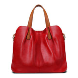 Dames Grijs Leren Tas