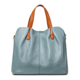 Dames Grijs Leren Tas