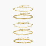 Set van Elegante Minimalistische Armbanden