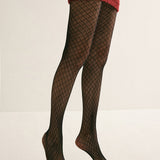 Net Panty met Fijn Ruitpatroon voor Elegante Look