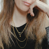 Minimalistische Schakelketting Fijn Elegant Design