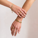 Fijne Gouden Armband met Meerdere Lagen voor Elegante Look
