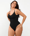 Naadloze Corrigerende Bodysuit met V-hals.
