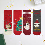Kerst Sokken Set met Antislip voor Warme en Feestelijke Look.