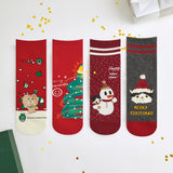 Kerst Sokken Set met Antislip voor Warme en Feestelijke Look.