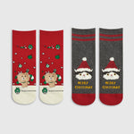 Kerst Sokken Set met Antislip voor Warme en Feestelijke Look.