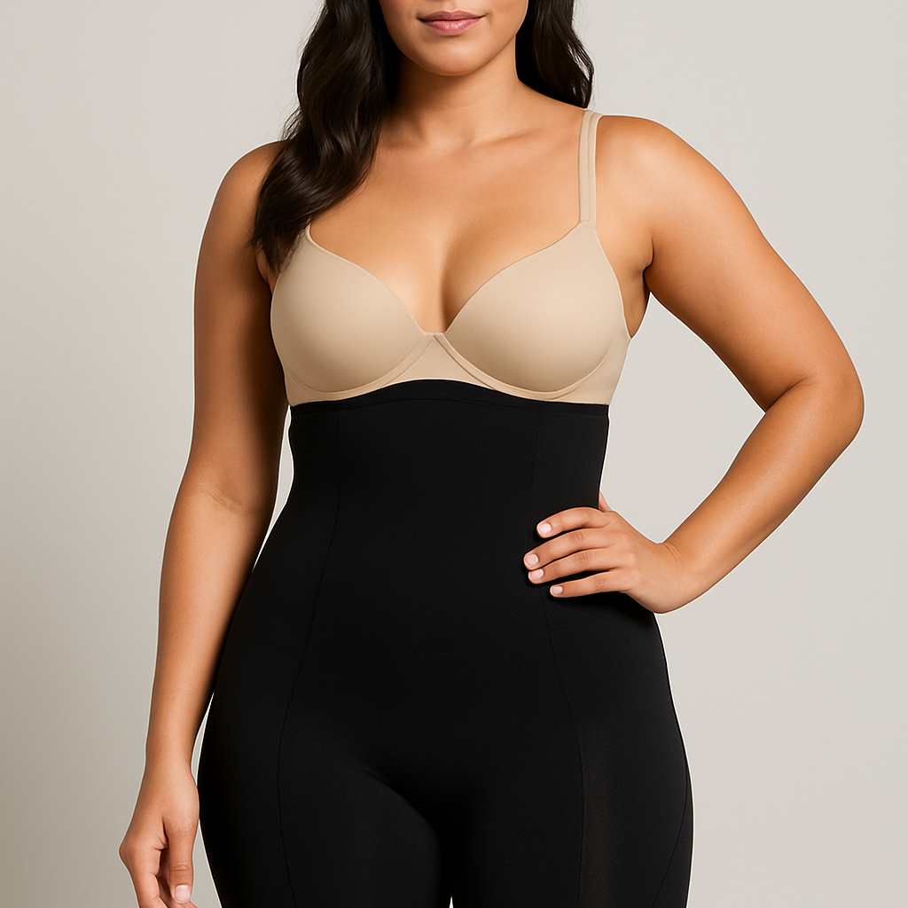 Naadloze Shapewear Bodysuit met Pijpjes voor Corrigerende Look