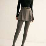 Warme Grijze Panty voor Comfortabele en Tijdloze Look.