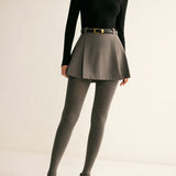 Warme Grijze Panty voor Comfortabele en Tijdloze Look.