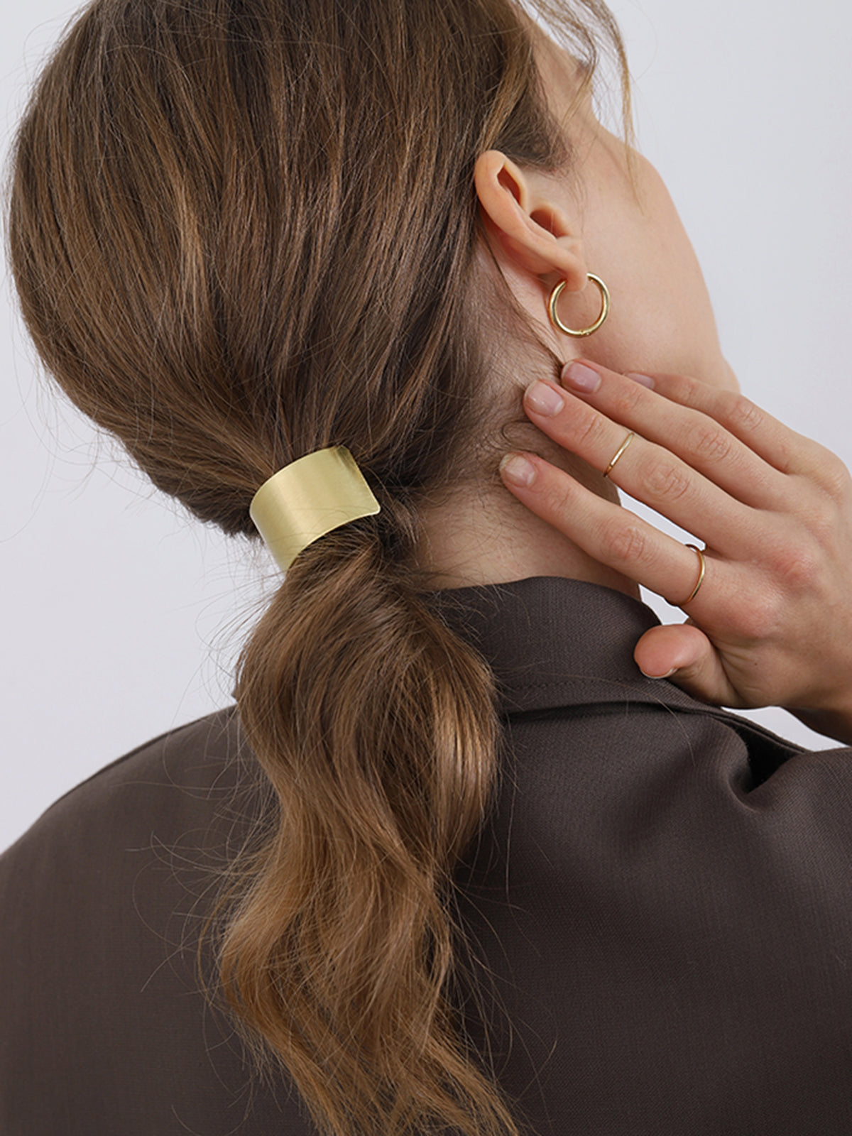 Minimalistische Haarmanchet voor Elegante en Moderne Look.