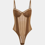 Corrigerende Corset Bodysuit met Verstevigde Cups