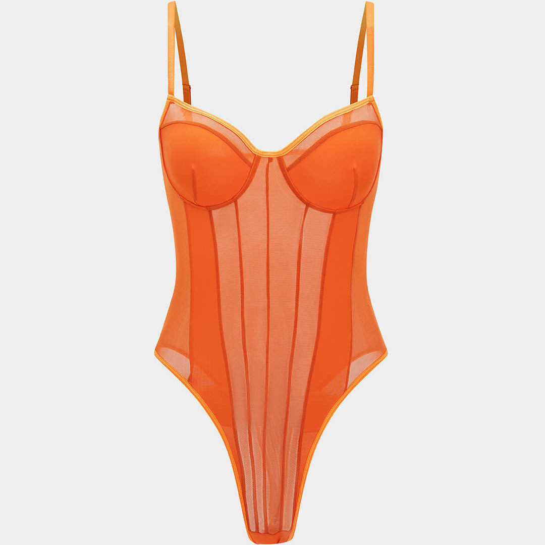 Corrigerende Corset Bodysuit met Verstevigde Cups