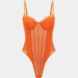 Corrigerende Corset Bodysuit met Verstevigde Cups