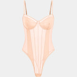 Corrigerende Corset Bodysuit met Verstevigde Cups