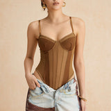 Corrigerende Corset Bodysuit met Verstevigde Cups