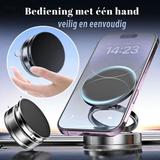 Zwarte 360° Magnetische Telefoonhouder voor Auto