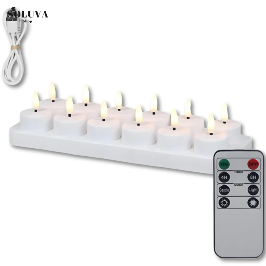 LED Theelichtjes met Afstandsbediening